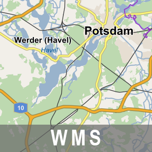 WMS Digitales Navigationsmodell 2015 Brandenburg mit Berlin