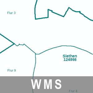 WMS ALKIS Fluren und Gemarkungen Brandenburg